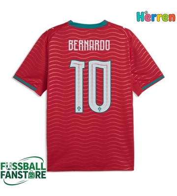 Portugal Bernardo Silva #10 Replik Heimtrikot WM 2026 Kurzarm